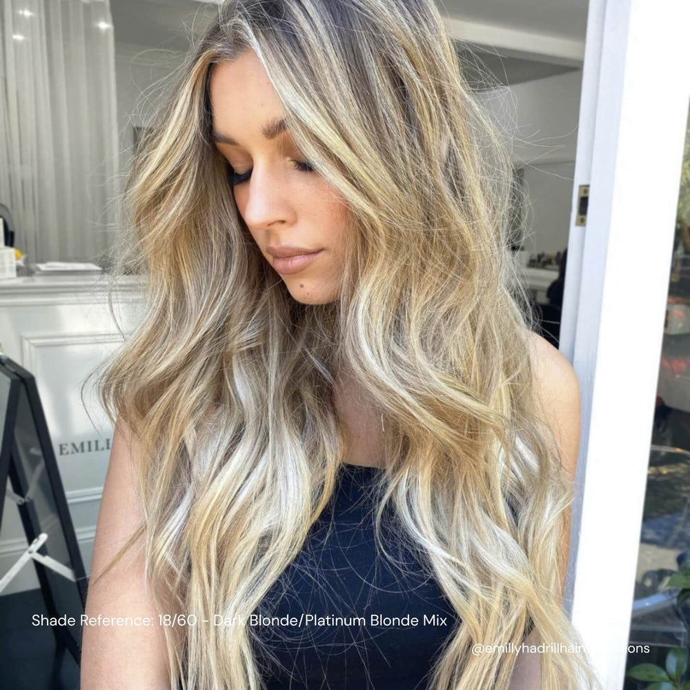 18/60 - Dark Blonde/Platinum Blonde Mix